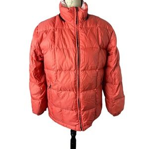 Lands End Women Pink XSP‎ 2-4) Reversible Quilted Down Puffer Goose Down Jacket